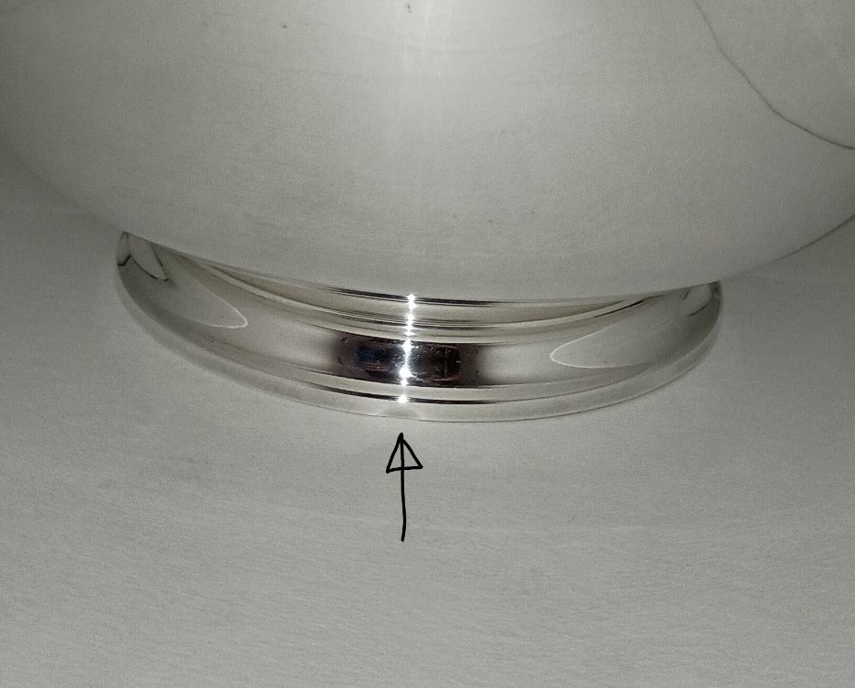 Vintage Tiffany & Co Revere Bowl 23619 Sterling Silver 932g
