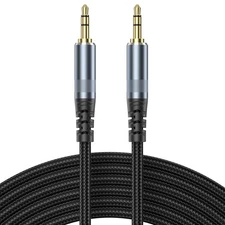 AUX Cable 10Ft, 3.5Mm Audio Cable Long Aux Cord Male to Male 10 Feet Auxiliary H