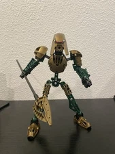 Incomplete - LEGO BIONICLE - Toa Iruini 2005 Retired Figure #8762 Used