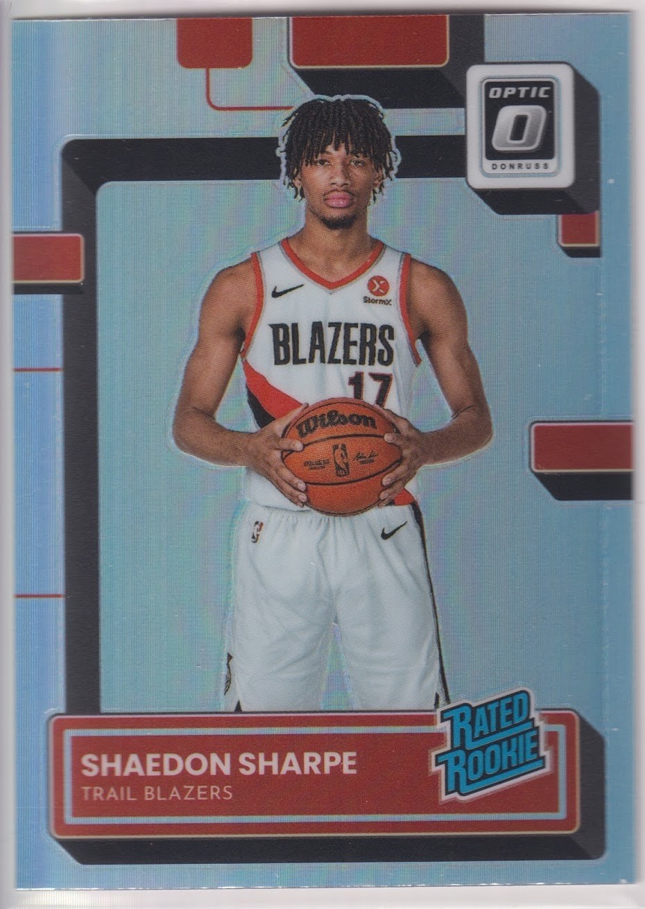2022-23 Panini Donruss Optic #249 Shaedon Sharpe Holo Silver Prizm Rookie