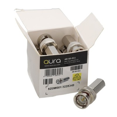 BNC Drehung Auf Stecker Ende für RG59/RG6/MF100 CCTV Kamera/DVR Koaxial Kabel