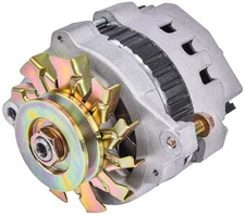 JEGS 10137 1-Wire Mini GM Alternator 74 Amp 6.600 Bolt Hole Spacing Single One G