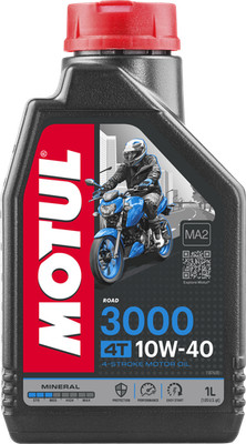 MOTUL 3000 Petroleum Oil 4T10W40 1 L (1.05 qt.) 82-20141 [L]