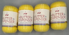 x4 Butter Dispenser Corn On The Cobb Holds Half Stick Of Butter FREE SHIPPING