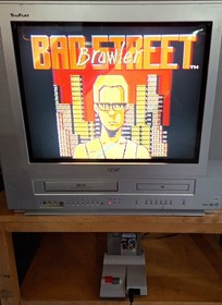 Bad Street Brawler Nintendo NES Cartridge - Authentic, Cleaned, and Tested