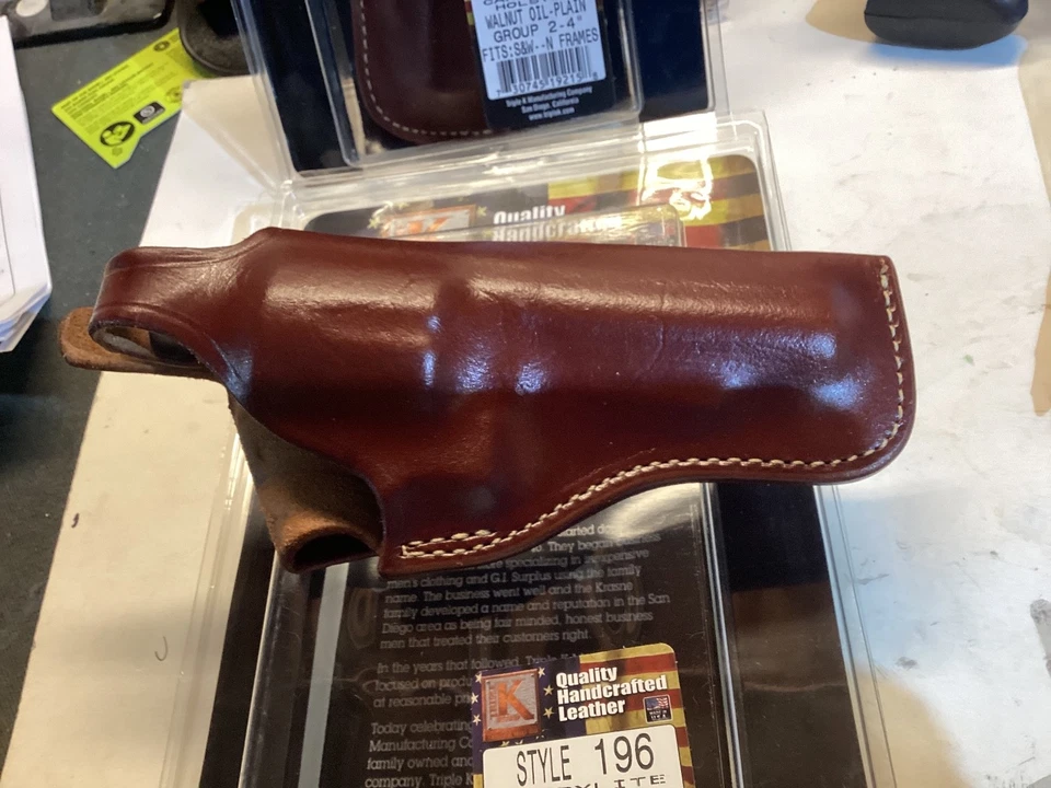 Triple K holster Style 196 S&W N frame 4 inch RH. NEW - Image 4 of 4