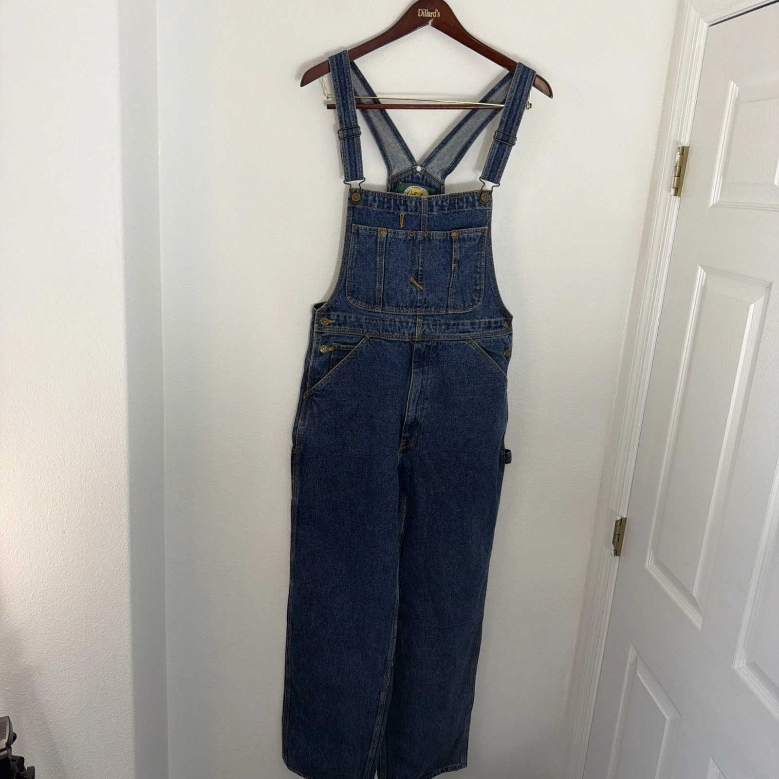 Cabelas Outdoor Gear Bib Overalls Jeans Carpenter Denim ~ Size 34 X 32 Loose Fit
Opens in a new wind