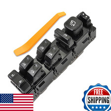 15883320 Front Driver Side Power Window Switch with Folding Mirror Switch Compat