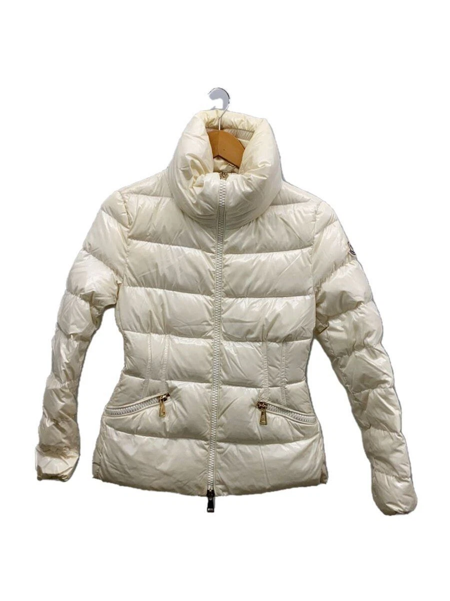 MONCLER B20934688205 68950 Piumino Daphne 0 Nylon Bianco Tinta Unita