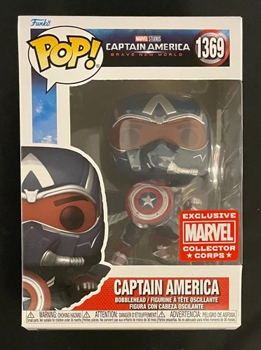 Funko Pop! Captain America Brave New World #1369 MCC Marvel Exclusive