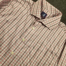 Johnnie-O Shirt Prep-Formance Long Sleeve Stretch Button Up Men's Large