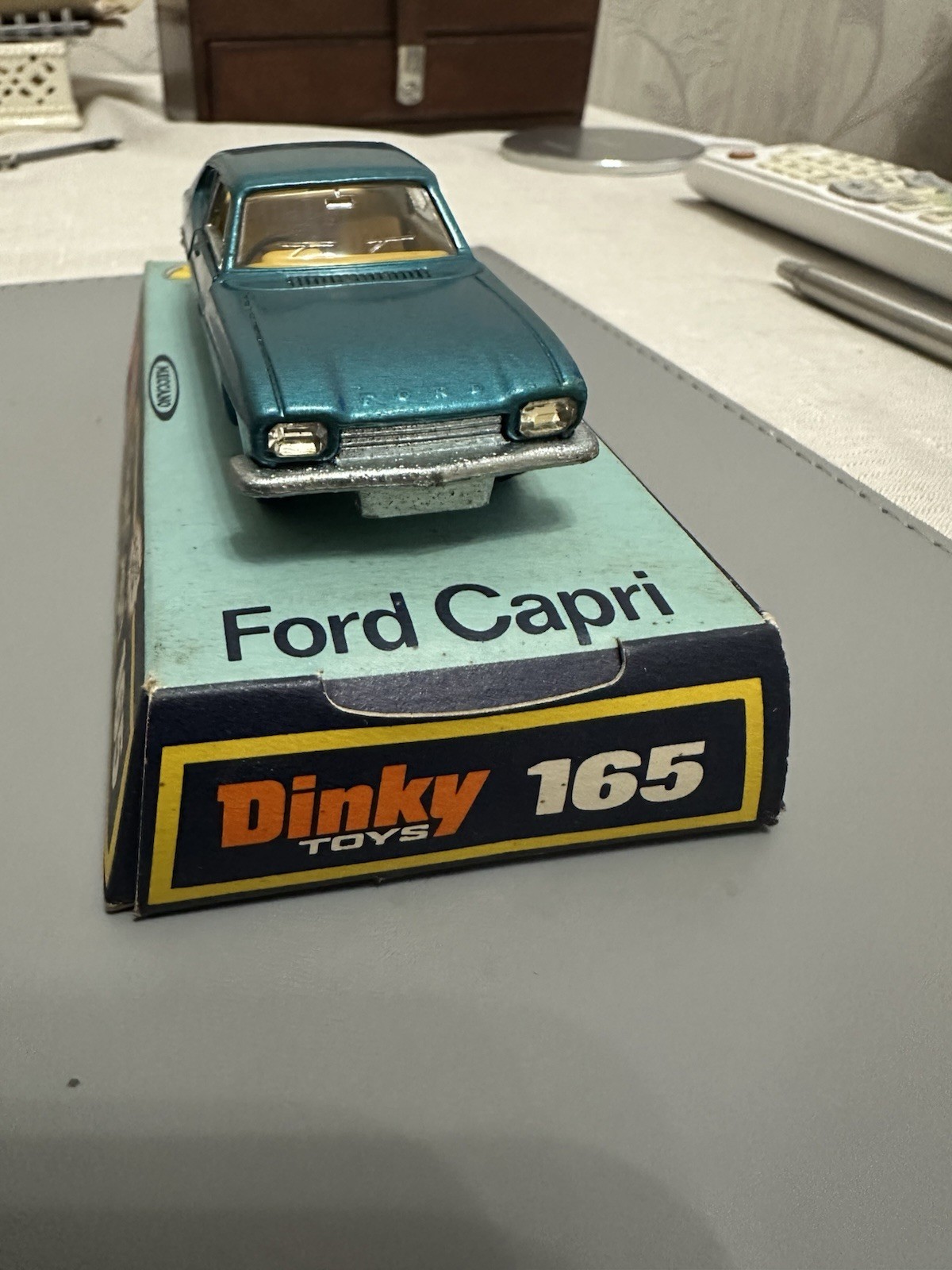 DINKY TOYS - 165 - FORD CAPRI - Boîte vide d'origine