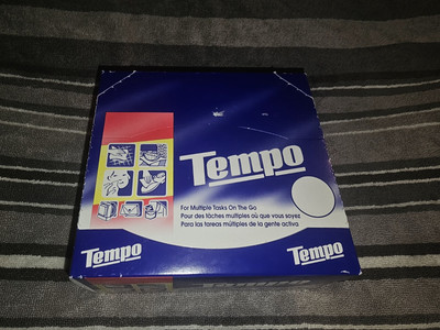 SEALED Tempo Tissue REFILLS ONLY Multi Task Sheets X18 Packs