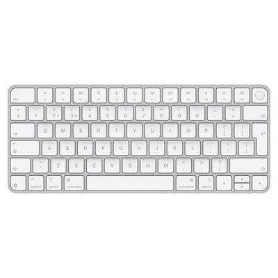 ORIGINAL APPLE MAGIC TASTATUR MIT TOUCH ID SILBER A2449 FÜR MAC SILIZIUM-MODELLE