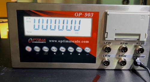 Optima Scale OP-903 Digital Weighing/Floor Sca  Indicator with Built-in Printer