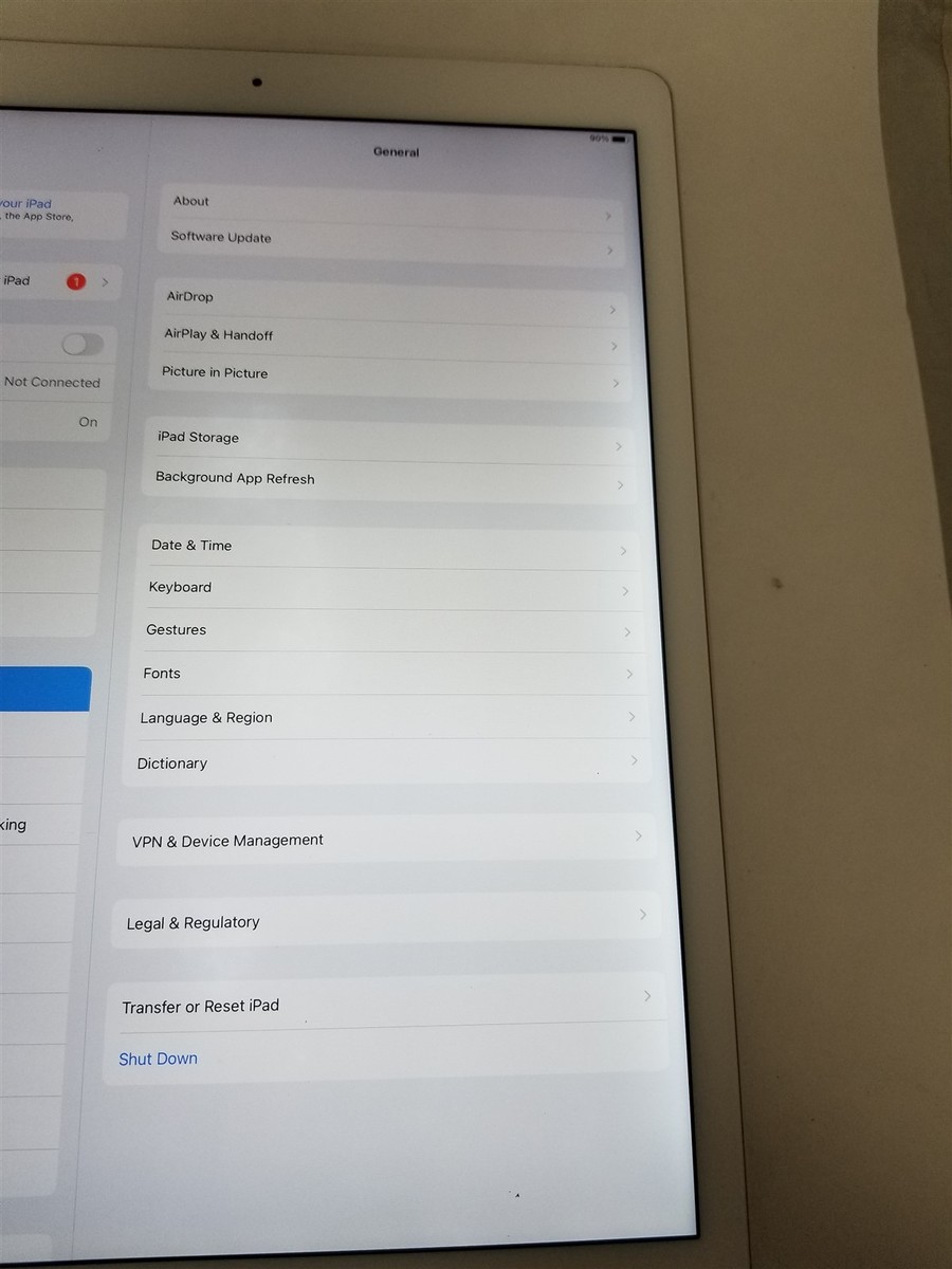 Apple iPad Pro (12.9-inch) A1584 32 GB, Wi-Fi, 12.9 in - Silver