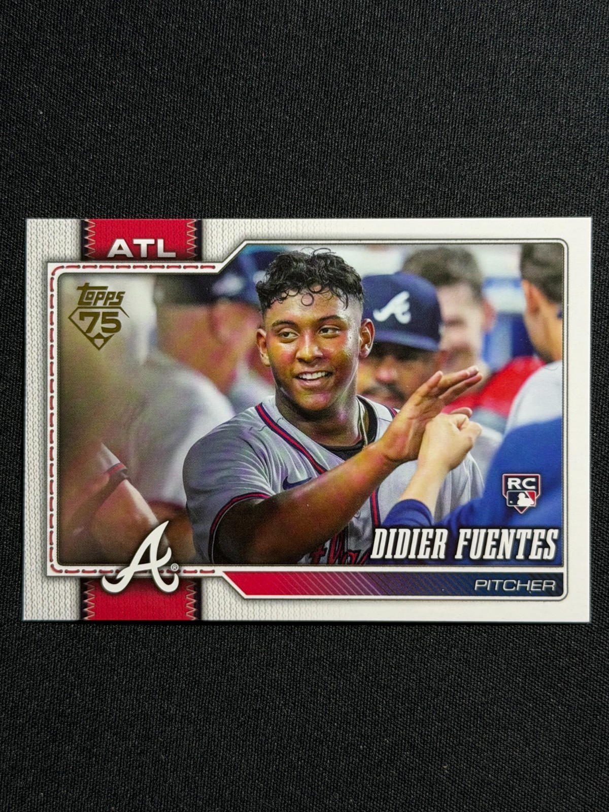 2026 Topps Series 1 • Didier Fuentes RC #243 Golden Mirror SSP • Braves NM/M