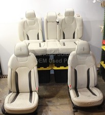 2017 - 2020 Lincoln Mkz Black Label Interior Front Rear Seats Set Leather Oem 2017 - 2020 Lincoln Mkz Black Label Interior Front Rear Seats Set Leather Oem