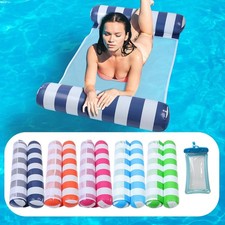 3/5/8 Pack Pool Hammock Upgrated Water Pool Floats, 4-in-1 Hammock, Saddle,
