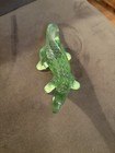 Lalique France Green Crystal Glass Lizard Komona Dragon Signed Figurine￼ — photo 3