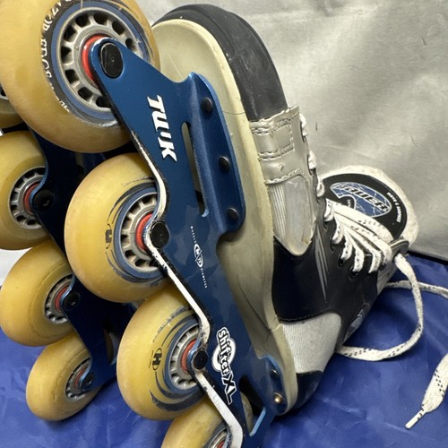 Bauer Vapor XL Roller Hockey Skates Tuuk Shifter Inline Adult Senior Size 7EE - Picture 13 of 18