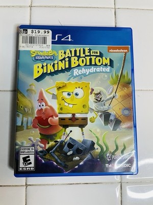 Spongebob Squarepants: Battle for Bikini Bottom Rehydrated - PlayStation 4