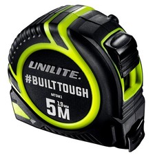 Unilite MT5M1 Heavy Duty 5 Metre Tape Measure | 19mm Wide Blade