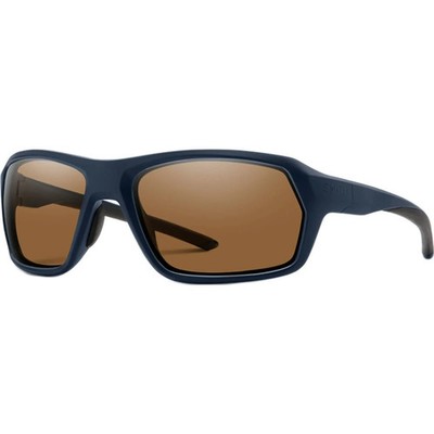 Smith Optics REBOUND ELITE Sunglasses Matte Deep Ink Frame POLARIZED Brown Lens