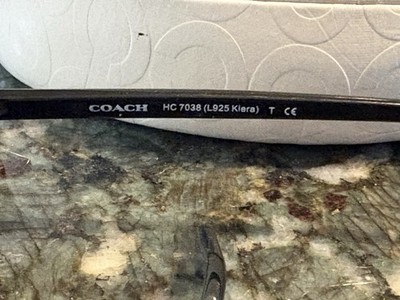 Coach HC7038 (L925 Kiera) Aviator Sunglasses Silver Gray  display picture 1