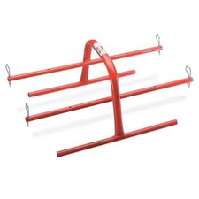 Gardner Bender Wsp-100E Reel Stand, 4 Spindles, Steel, Red, 13 1/2 In W X 24 In