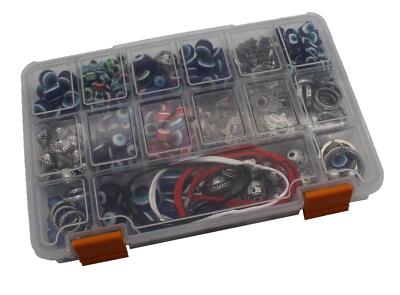 DIY Box Perlen Ringe Strings Kits Herstellung Halskette Armband Schmuck 600 Gr Set