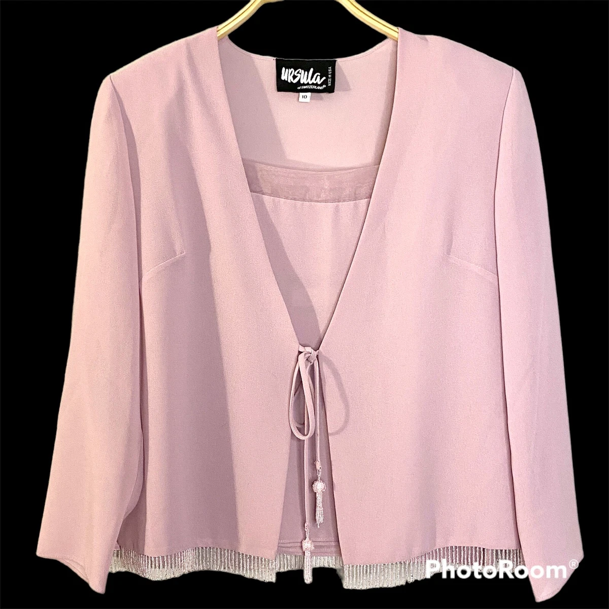 Blush outlet chiffon jacket