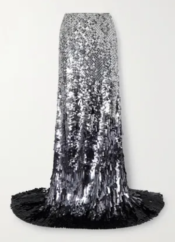 Valentino Paillette-Embellished Mesh Maxi Skirt - BNWT- RRP$21,000 USD - Picture 2 of 9