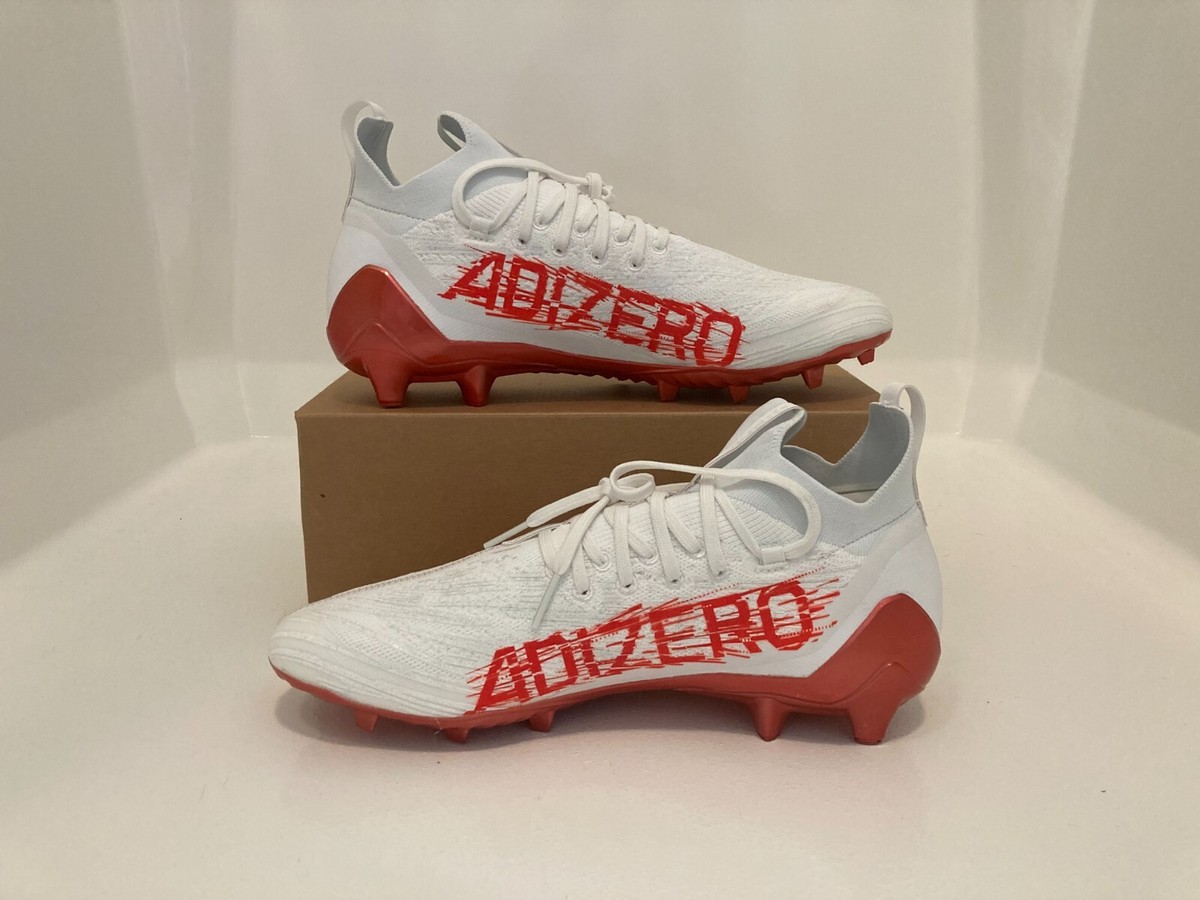 Size 12.5 Men - Adidas Adizero Primeknit White Orange  display picture 3