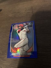 Alex Blandino 1st Bowman Chrome Blue #/20. Invest