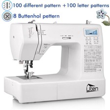 Uten Profi Freiarm Nähmaschine mit 200 Nähprogrammen Computernähmaschine 2685A