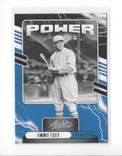 2021 Absolute Power Green #3 Jimmie Foxx A's