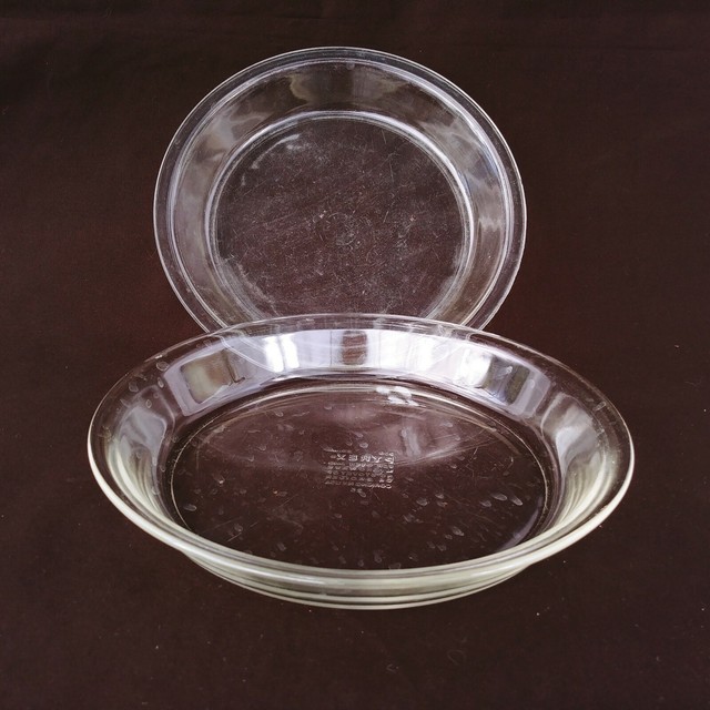 Pyrex Pie Plates 9 Inch Set Of 2 Vintage 209 Clear Glass eBay