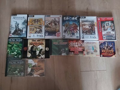 PC CD Bundle inkl. Assassin's Creed 3 Risk 2 Spore Real World Command Conquer 