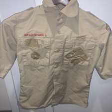Boy Scout BSA UNIFORM New Style SHIRT Yourh Small Short Sleeve A20