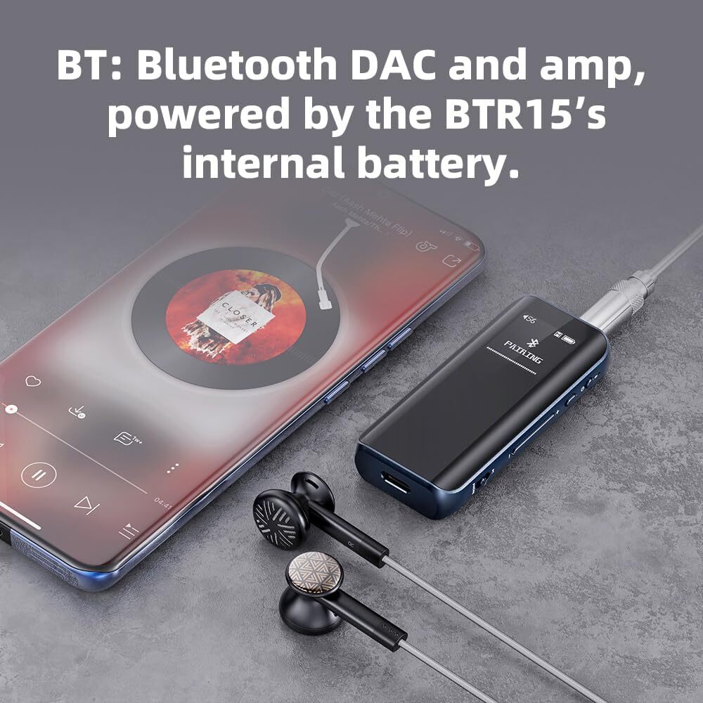アンプ Fiio BTR5 Bluetooth DAC FiiO BTR5 Bluetooth Amplifier - Black for sale online | eBay