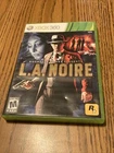 L.A. Noire (Microsoft Xbox 360, 2011) Complete 2-Disc Set