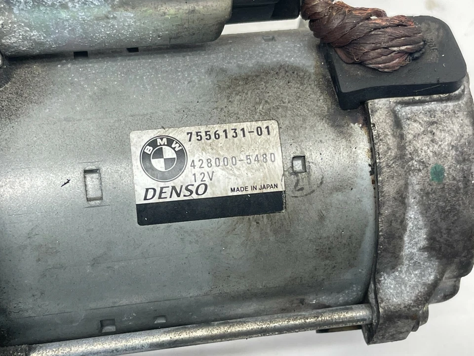 BMW 650I 2012-2015 convertible 4,4 L tracción trasera motor de arranque 12 V Denso OEM Foto 3 de 4