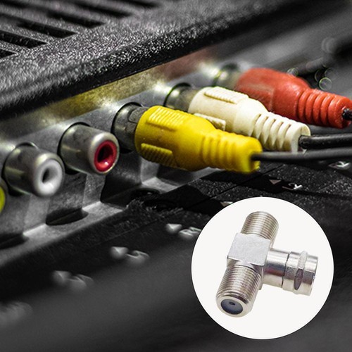 Coaxial Cable Splitter, TV Splitter2 In1 Out 2-Pack J9C3 F RG6 K3I8 Female T4C4 - Picture 11 of 11