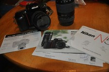 Nikon N50 Camera Body Used works well Nikkor 28-80 mm Lens Quantaray 70-300 mm