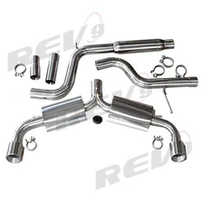 REV9 FLOWMAXX STAINLESS EXHAUST MUFFLER FOR VW GOLF GTI 2.0L MK8 2022+