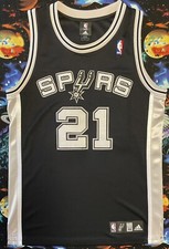 Authentic Vintage Adidas NBA San Antonio Spurs Tim Duncan Basketball Jersey