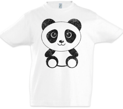 Panda I Jungen T-Shirt Bear Comic Look Cutie Cute Bär