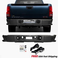 Rear Step Bumper Wside Pads No Sensor Holes For 2007-2013 Silverado Sierra 1500 Rear Step Bumper Wside Pads No Sensor Holes For 2007-2013 Silverado Sierra 1500