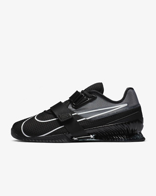Nike Damen Schwarz Romaleos 4 Gewichtheben Schuhe Turnschuhe UK 3 BRANDNEU